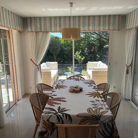 4 Bed-sleeps 8-private Pool-hottub-aircon Вилла La Garonnette-Plage