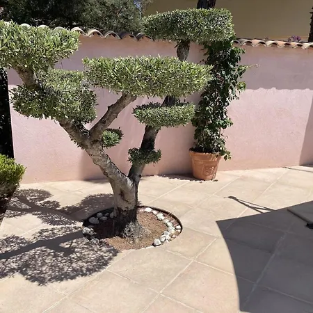 Вилла 4 Bed-sleeps 8-private Pool-hottub-aircon La Garonnette-Plage