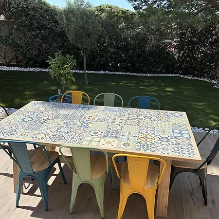 4 Bed-sleeps 8-private Pool-hottub-aircon Вилла La Garonnette-Plage